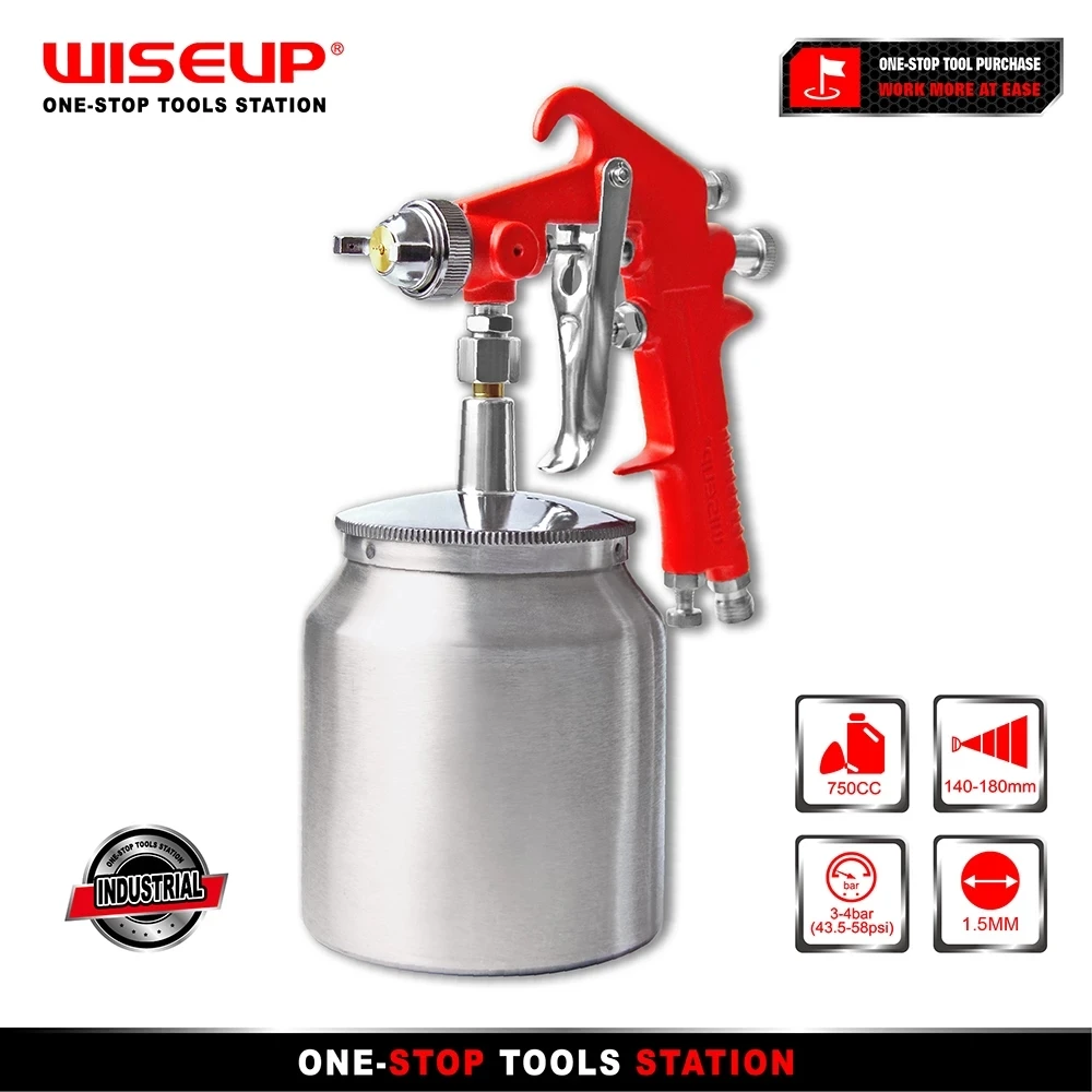 

WISEUP Professional Pneumatic Airbrush Household Paint Spray Gun High Quality Sandblasting Gun For Painting Car Pneumatic Tool