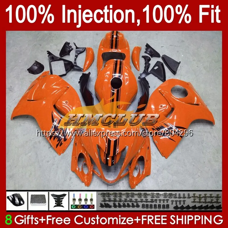 

Инъекция для SUZUKI Hayabusa GSXR 1300 2008 2009 2010 глянцевый оранжевый 2011 2012 44No.138 GSXR-1300 GSXR1300 08 13 14 15 16 обтекатель
