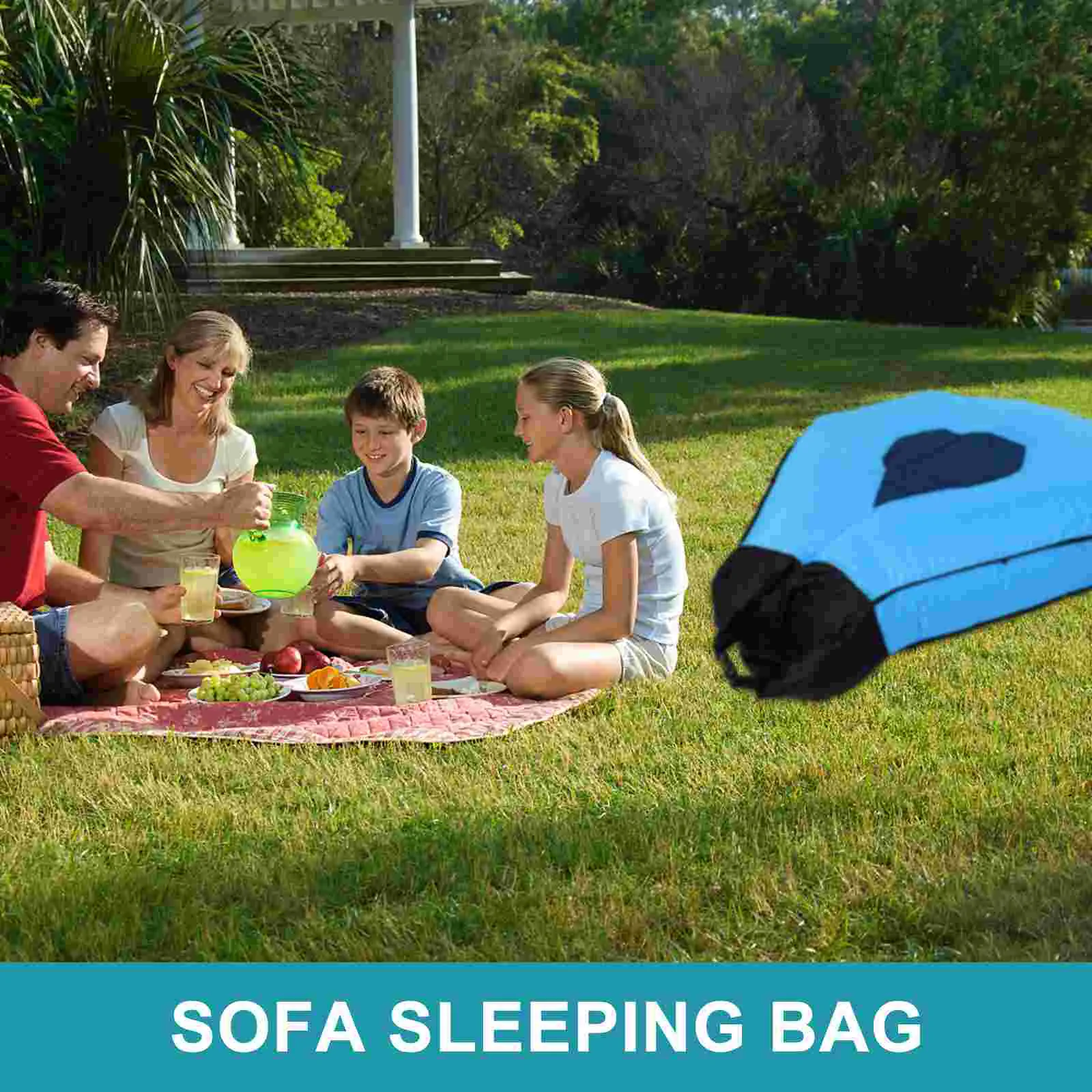 구매 캠핑에 대 한 1Pc 휴대용 지상 매트 풍선 더블 침대 잠자는 쿠션