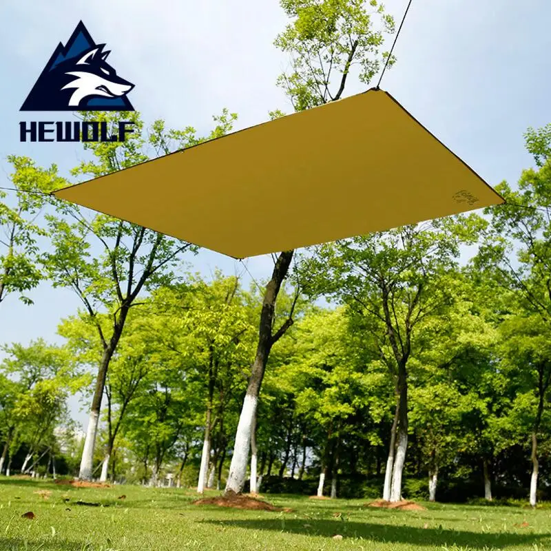 Многофункциональная Пляжная палатка Hewolf брезентовый коврик для кемпинга и