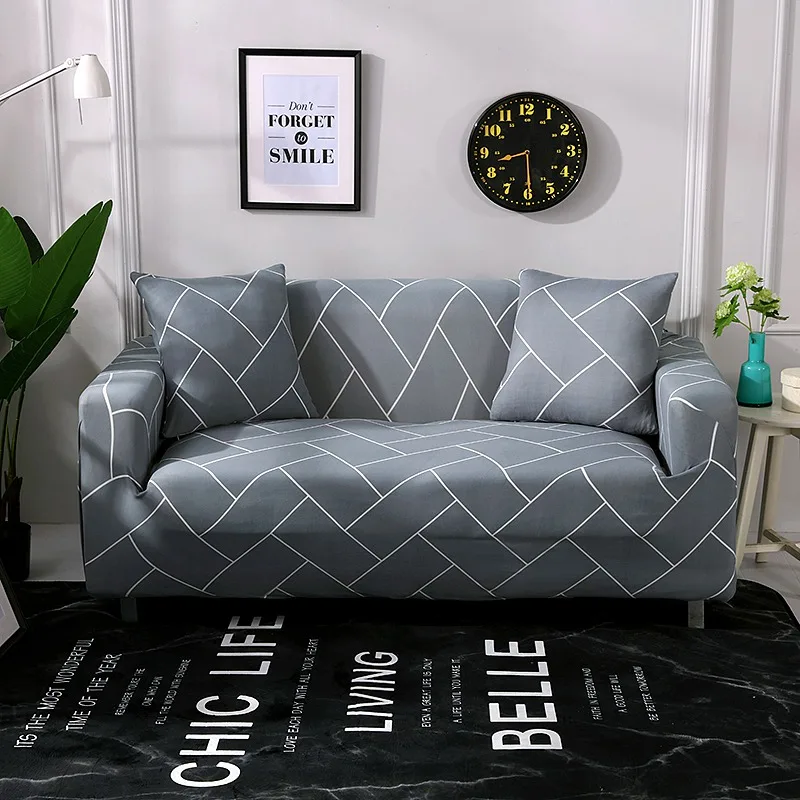 

Elastic Sofa Covers for Living Room Spandex Corner sectional Couch Stretch Slipcover Recliner cover Protector sofa