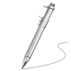 1 шт. многофункциональная ручка-штангенциркуль 0,5 мм, гелевые чернила, ручка-штангенциркуль, шариковая ручка, канцелярские принадлежности, пластиковые канцелярские принадлежности, подарок