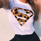 Женская футболка с коротким рукавом, модная повседневная футболка с графическим принтом, 2019