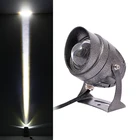 Светодиодный настенный светильник для газона, узкий пучок, водонепроницаемый уличный светильник для мытья AC100-240V, ландшафта, 3 Вт, 10 Вт, 12 В постоянного тока