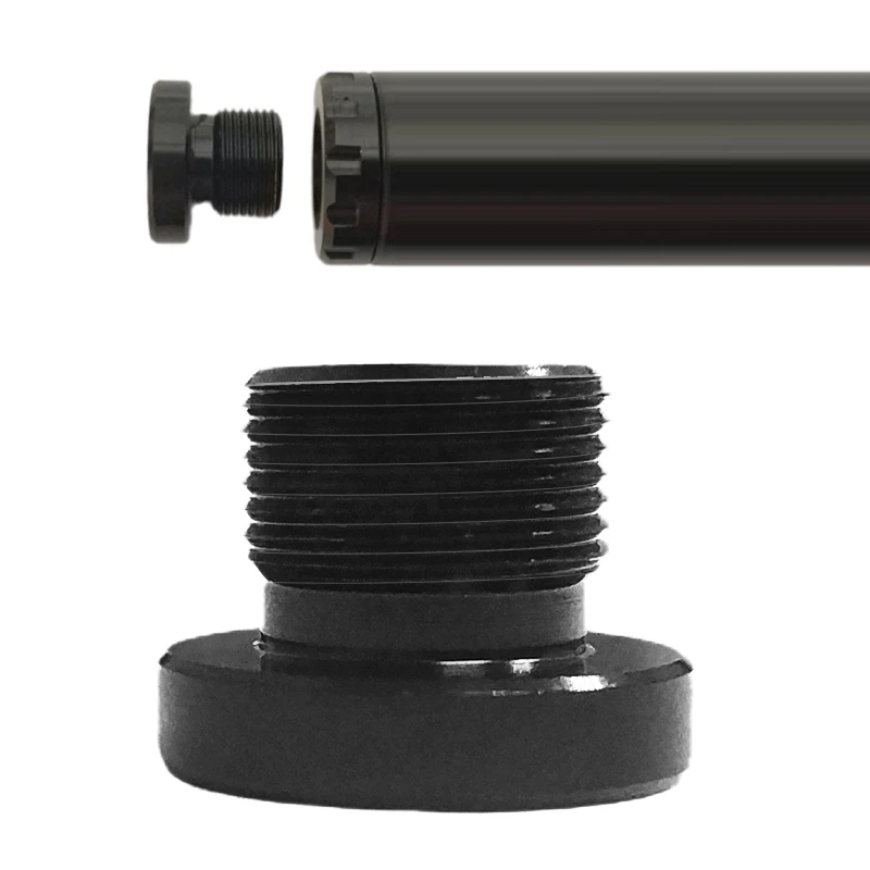 

1PCs of 5/8" x 24 to 1/2-28 to M14x1 to M14x1.5 For Barrel Thread Adapter for .223 .308 AK47 AK74 SKS Suitable for all NAPA