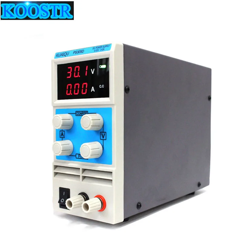 Регулируемый регулятор напряжения PS305D 30 в 5A импульсный источник питания