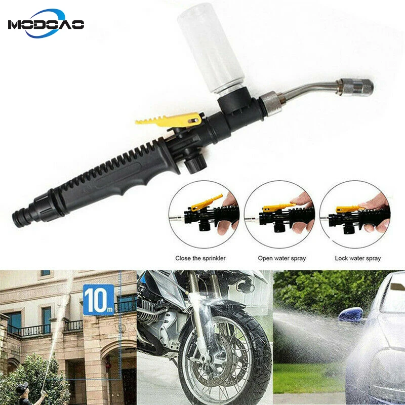 

Washer Water Gun Car Washer High Pressure Power Washer Water Vegetable Spray Gun High-Pressure Garden Hose Nozzle Water Jet