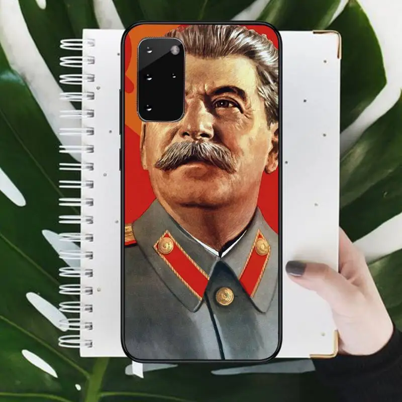 

Russian Commander Stalin Phone Case For Samsung galaxy S 7 8 9 10 20 edge A 6 10 20 30 50 51 70 note 10 plus
