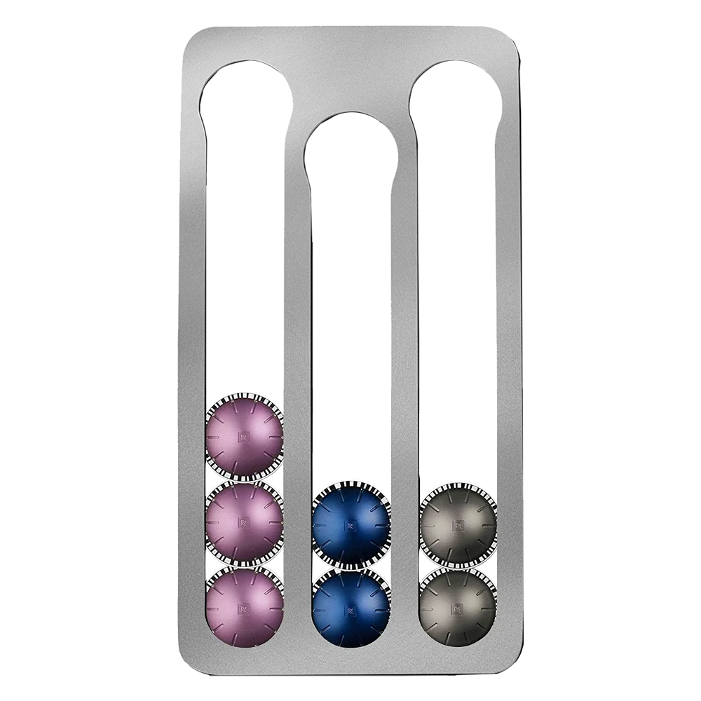 17PCS Nespresso Vertuoline Coffee Capsule Stand Pod Holder Aluminum Vertuo Plus Pods Rack Storage Drawer Shelf | Дом и сад
