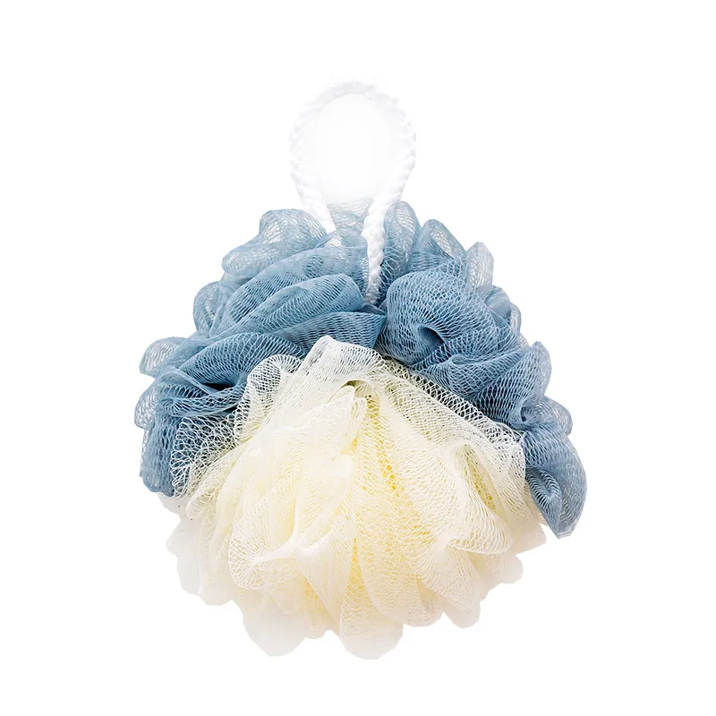 

1Pc Super Soft Large Bath Ball Color Matching Bath Flower Korean Rubbing Back Bath Towel Bath Ball For Bathroom Accessories
