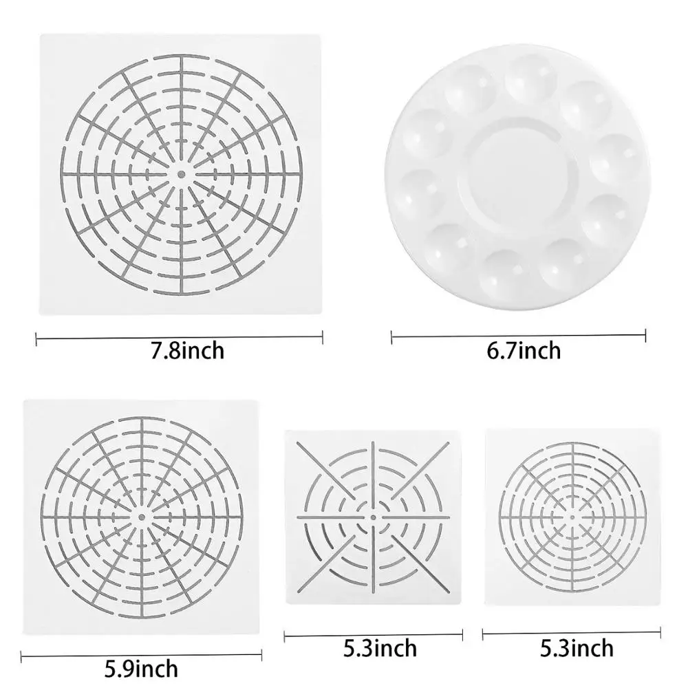 25 шт. сделай сам инструменты для точечного дела с мандалой рок-глины глины