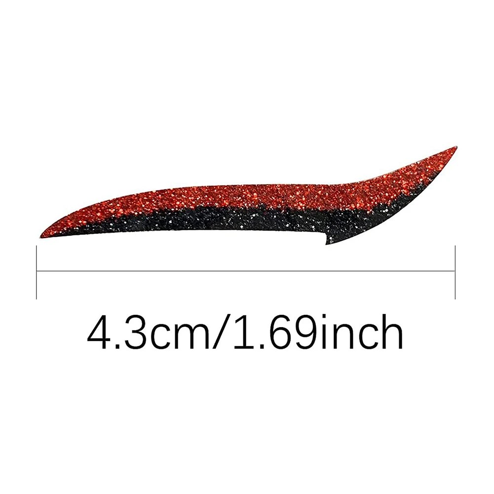 

Reusable Waterproof Eyeliner Stickers with Eyelash Cat Eye Look Eyelid Line Stickers Eye Makeup for Lazy Useful