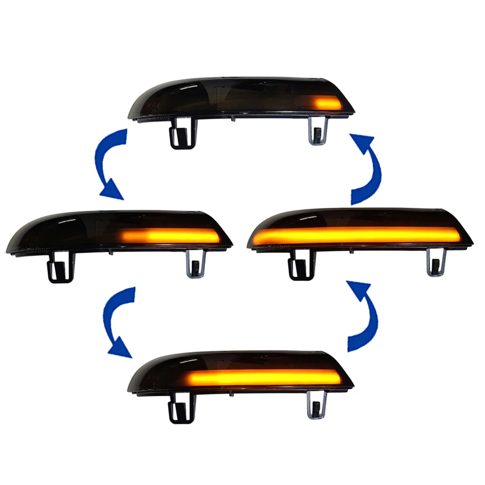 Динамические светодиодсветодиодный поворотники для зеркала заднего вида