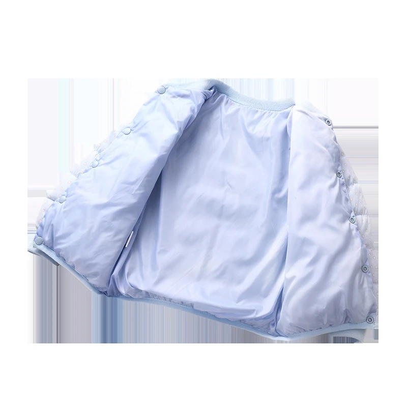 Пуховые пальто для маленьких мальчиков Детское девочек зимняя куртка розовая