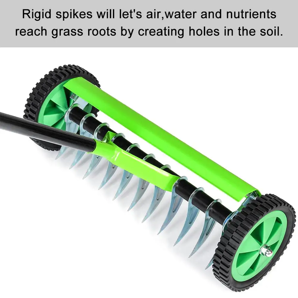 Сверхмощный садовый аэратор для травы и газонов 5 7 дюйма роликовый культиватор