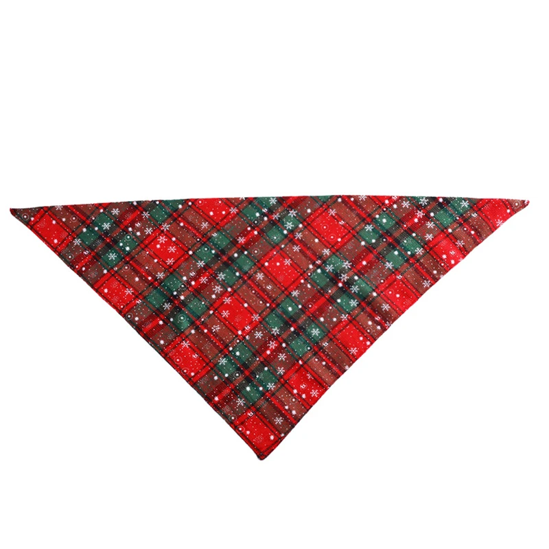 1 шт. Рождественский Регулируемый шейный ошейник для собак кошек щенков повязка