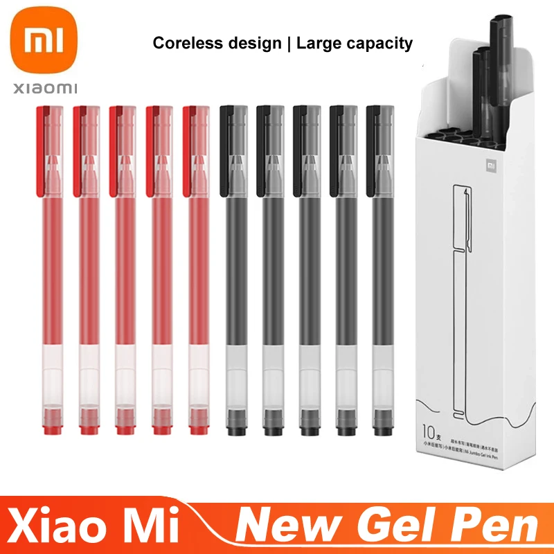 

Xiaomi Mijia Super Durable Writing Sign Pen Mi Pen 0.5mm Signing Pens Smooth Switzerland MIKRON Refill Japan MIKUNI Printing Ink