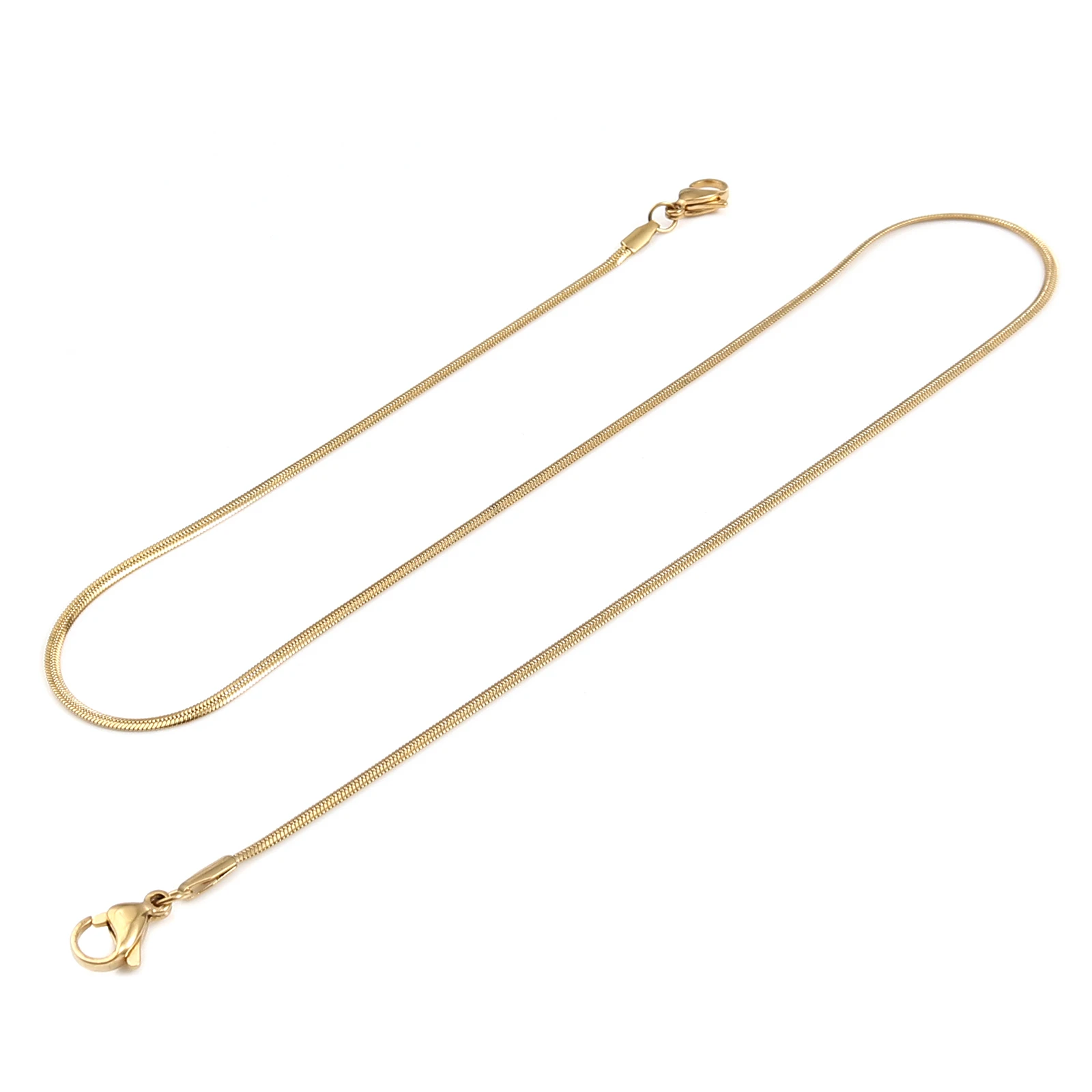 

1 PC Stainless Steel Glasses Link Chain Face Mask Neck Strap Lariat Lanyard Necklace Silver Color Square DIY Chains 54.5cm long