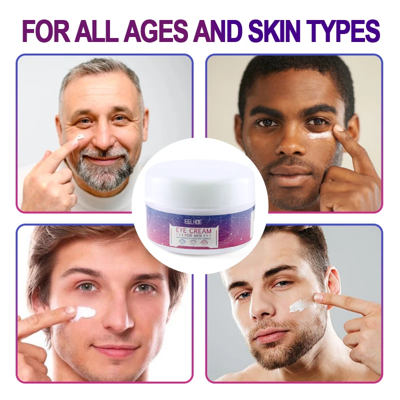 

1Pcs 10g Men Eye Cream Anti-Wrinkle Anti-aging Remove Dark Circles Puffiness Anti Wrinkles Eye Bags Eyes Cream Face Skin Care