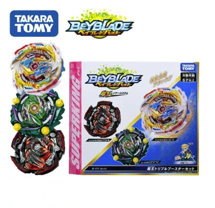 Оригинальный Takara Tomy Beyblade Burst SuperKing B 171 Superking тройной усилитель 172 Booster World Spriggan.U