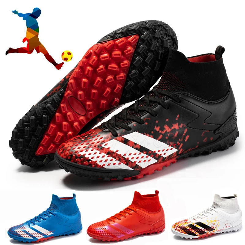 

Fashion Men Osutdoor Profession Soccer Shoes Cleats Training Sport Sneakers KidsFootball Boots Fashion Mens