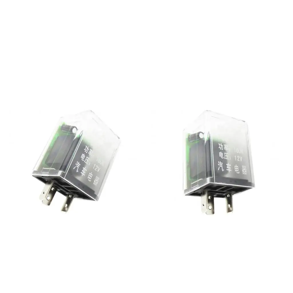 

1 Pair 12V 3-Pin LED Flasher Relay for Car Auto Turn Signal Indicator Blinker