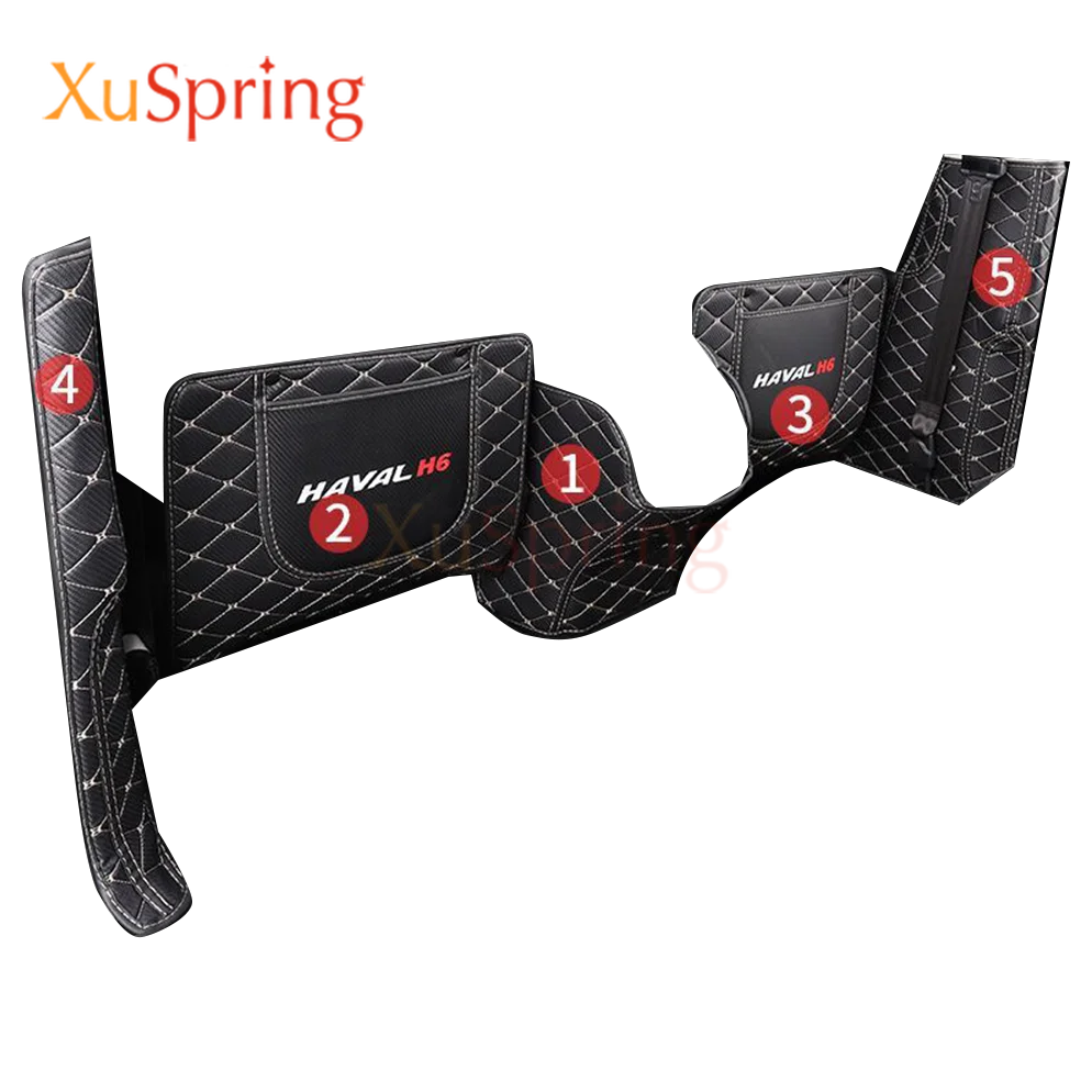 

Car B Pillar Anti-kick Mat Protective Pad Cushion Case Cover Trim For Great Wall Havel H6 2020 2021 2022 3th