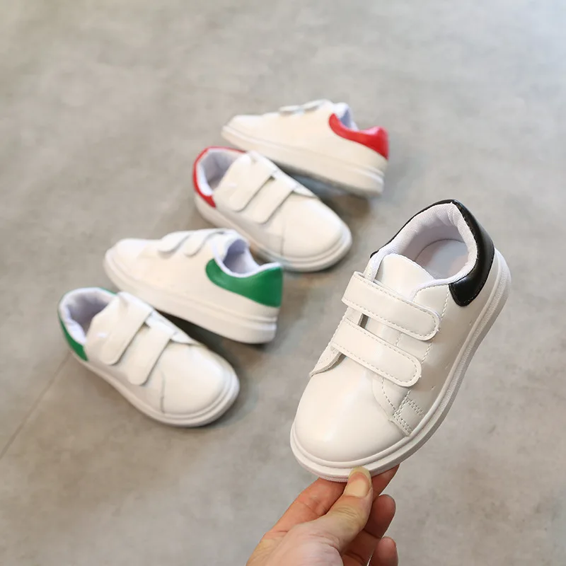 

Kids Children White Sneakers For Little Girls Boys School Student Shell Head Casual train Sports Shoes 1 2 4 6 7 8 9 11 12 Years