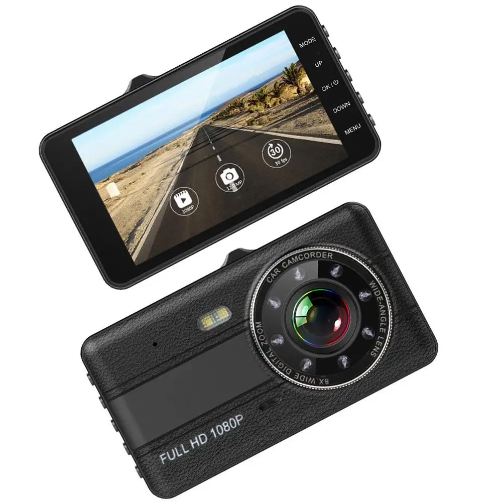 BT525 4 0 дюйма 1080P объектив Full HD Автомобильный видеорегистратор Камера заднего вида