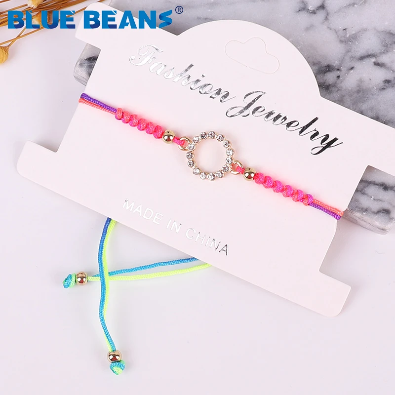 2019 плетеные браслеты простой круглый браслет для женщин дружба вечеринка