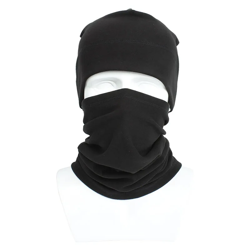 2 шт. тактическая Балаклава маска для лица хлопок сплошной цвет мужская и женская