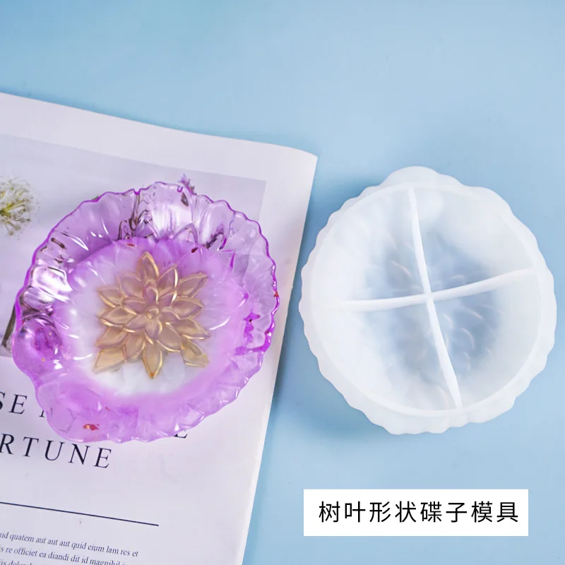 

Ящик для хранения листьев силиконовая форма «сделай сам» Смола декоративное ремесло форма для изготовления ювелирных изделий формы для эп...