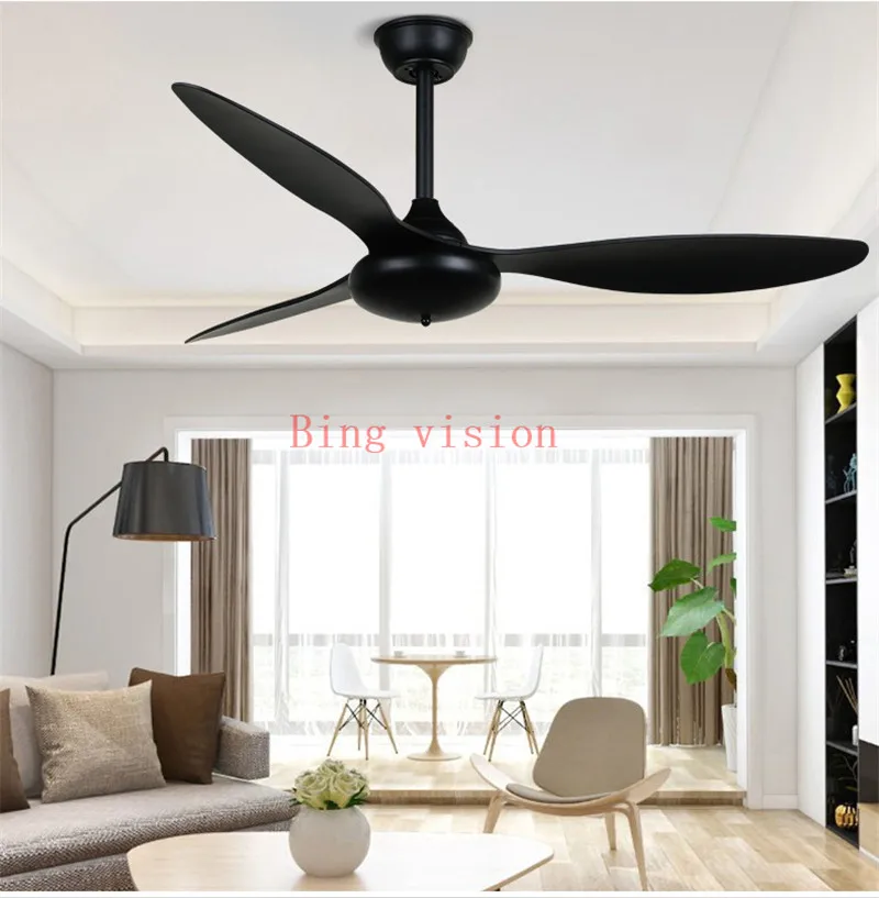 Коричневый и белый цвет промышленный Винтаж потолочный вентилятор без