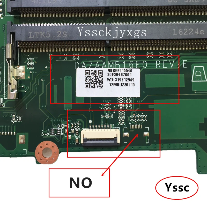 Новый DAZAAMB16E0 материнская плата для Acer Aspire E5-774G ноутбука NBGEE11004 (с i5-6200U процессор + 940