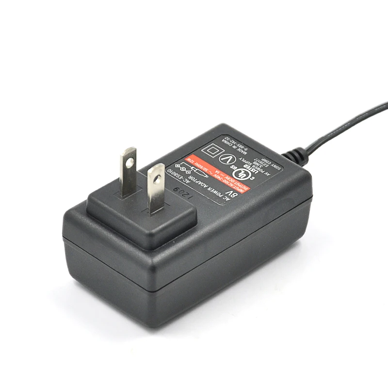 Используемый адаптер переменного тока Питание AC ES8010 8V 1A для sony радиочасы ICF