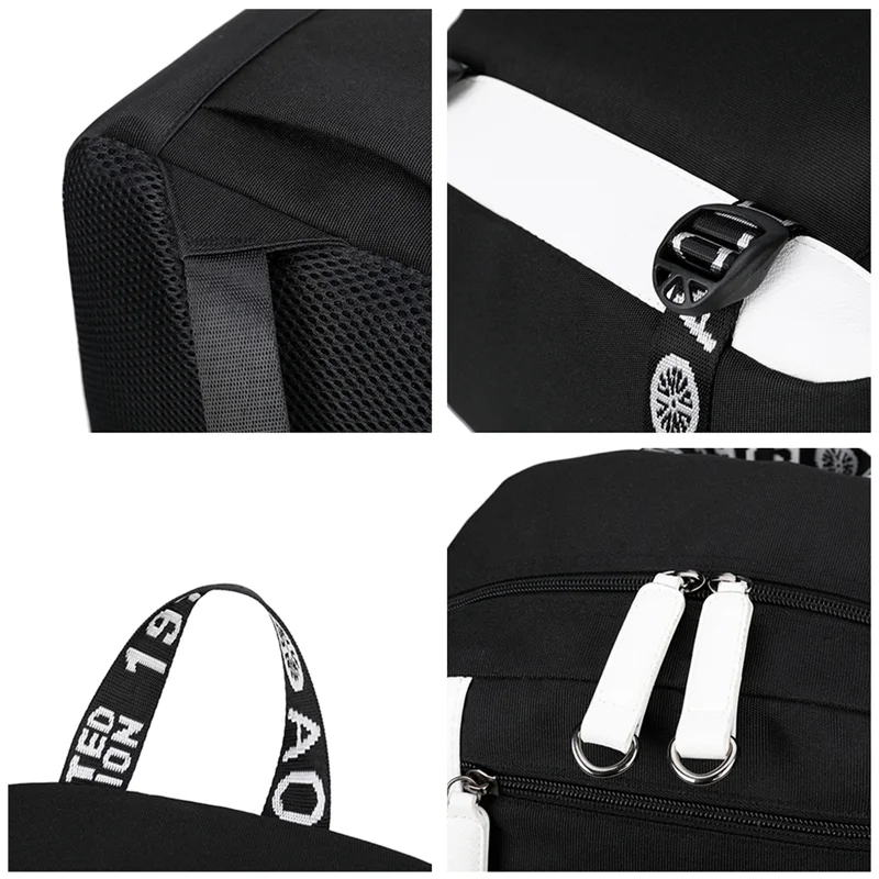 Game Backpack boy and girl waterproof schoolbag mochila feminina travel School to Bag USB Charging Laptop bag