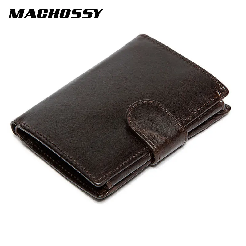 Новые мужские бумажники из натуральной кожи портфель брендовый дизайнерский