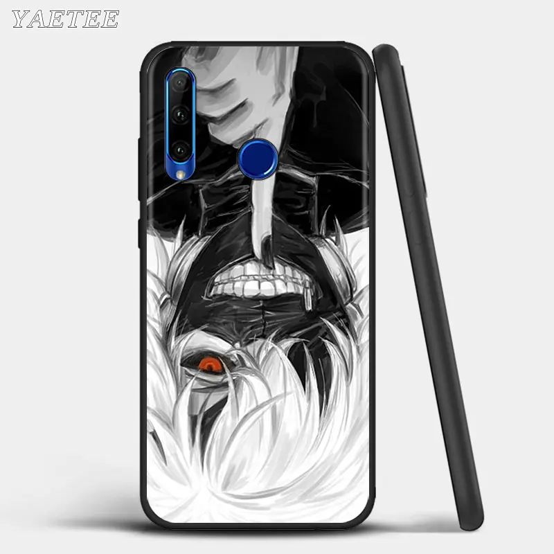 Tokyo Ghoul Anime Phone Case for Huawei Honor 8X 9X 8A 9A 9S 9C 10i 10 20 Lite 20S 20e 30 Pro+ tpu Soft Cases Cover