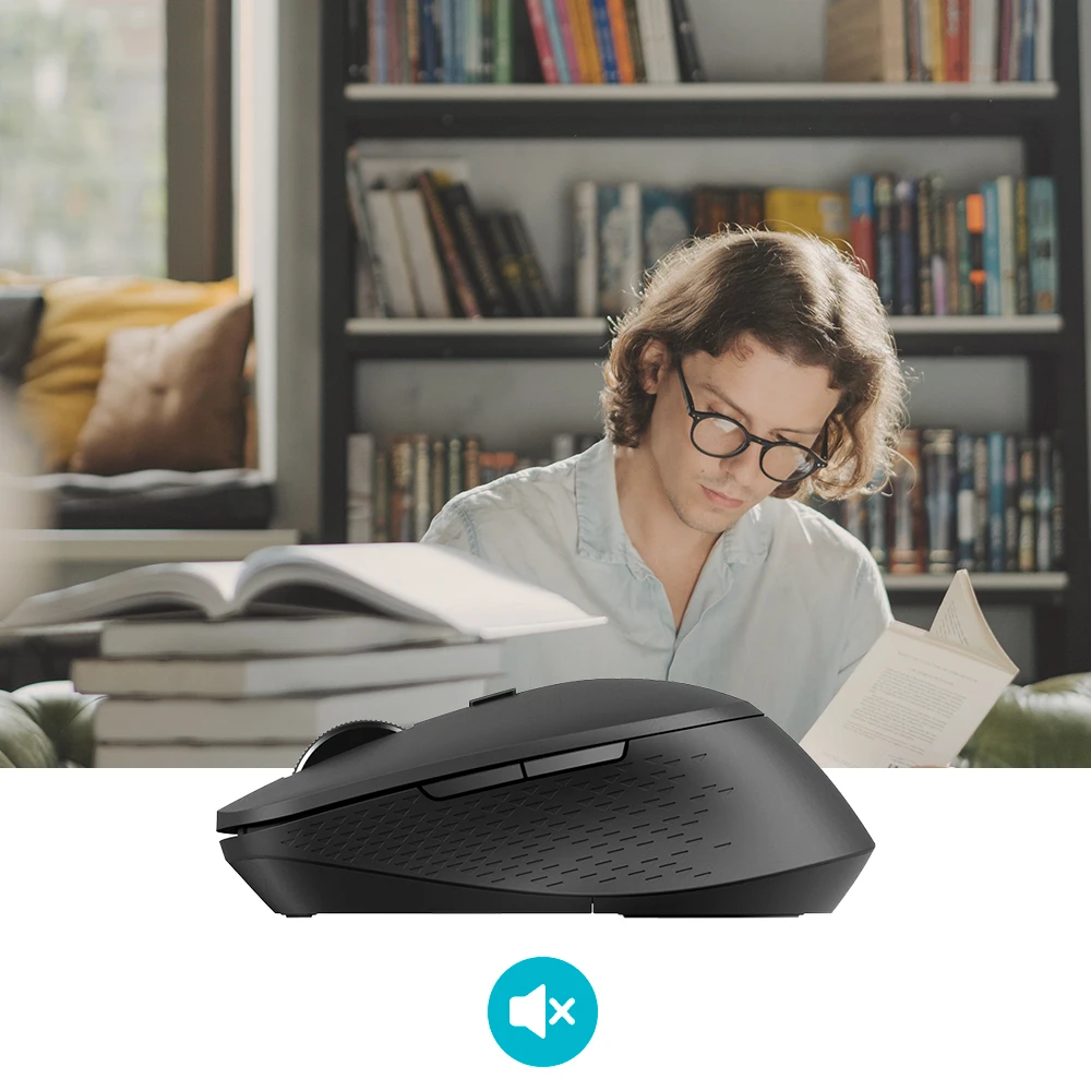 

Беспроводная Бесшумная мышь M300G, многорежимная Bluetooth-мышь, Портативные Оптические мыши с эргономичным дизайном, с поддержкой до 3 устройств