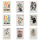 Картина на холсте Джоан Миро, Постер Миро, Современный домашний декор, настенный плакат, выставочный плакат, абстрактный принт, печатный ВИНТАЖНЫЙ ПЛАКАТ