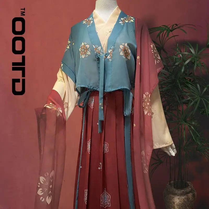 Оригинальная Женская система восстановления Changle Hanfu в Huai Tang BeiZi двубортная