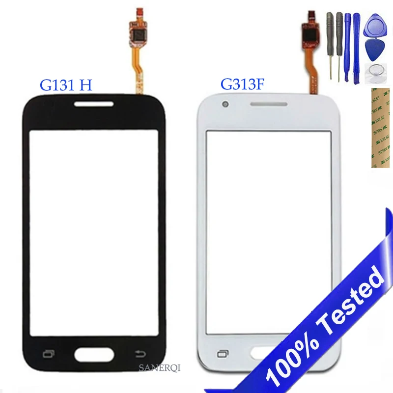 Для Samsung Galaxy DUOS Ace 4 G313 G316 G313F G313H G316H G316F сенсорный экран дигитайзер Переднее стекло