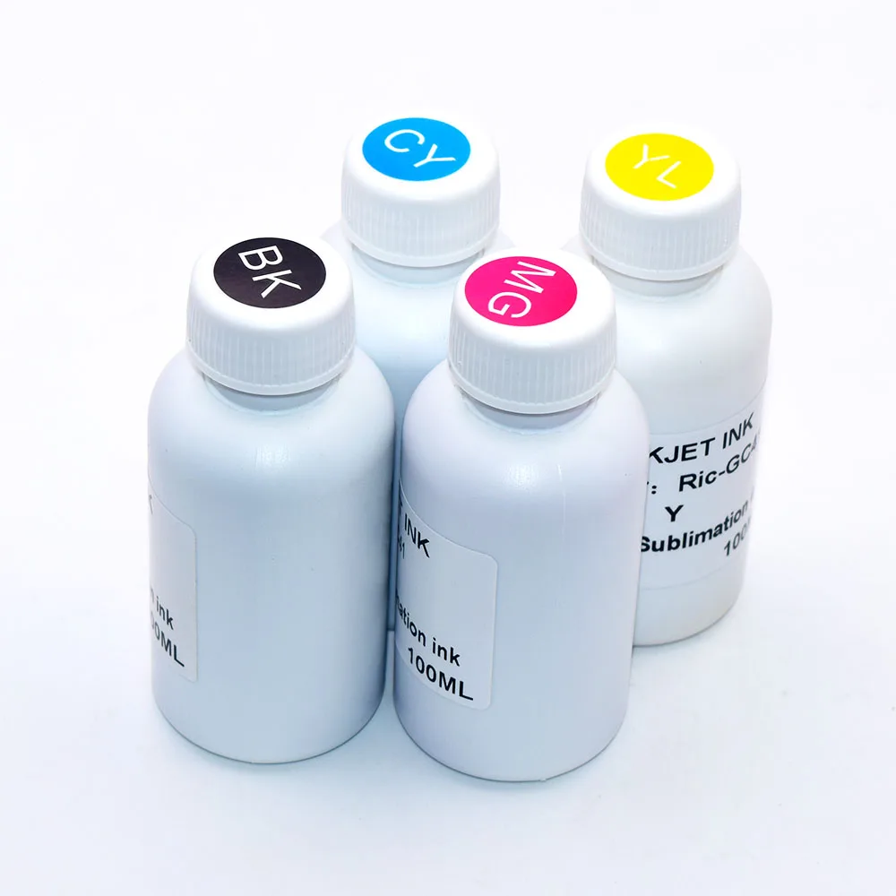 Набор для заправки чернил сублимационной печати Ricoh e2600 e3300 e3300n e3350n e5050n e5500 e5550n 100