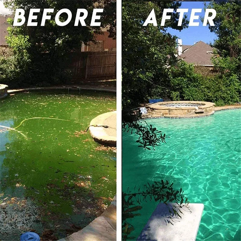 

Chlorine Tablets Multifunction Instant Disinfection for Swimming Pool Tub Spa Swimming pool water purification Wholesale #500PC