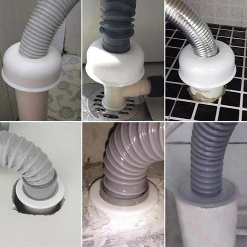

Bathroom Smell-proof Drain Strainers Drain Pipe Seal Floor Drain Core Sealing Ring Set SEC88