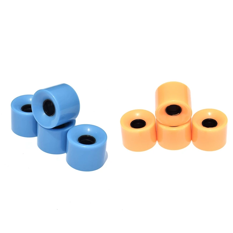 4 шт./компл. скейтборд крейсера колеса Пустой Pro 60X45mm лонгборд длиной 22 дюймов