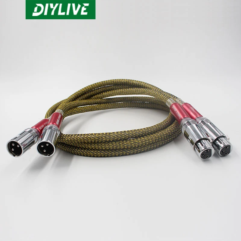 DIYLIVE QED Signature Edition of the high grade Carnon male to female audio signal line XLR balance MVS head | Электроника