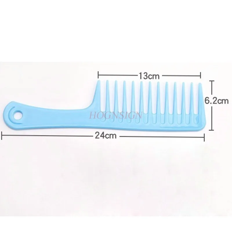 

wide tooth comb Plastic Comb Fashion Hair Cosmetic Thicken Anti Static Massage Head Combs Cute Wide Tooth Hairbrush Hairdressing