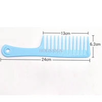 wide tooth comb plastic comb fashion hair cosmetic thicken anti static massage head combs cute wide tooth hairbrush hairdressing
