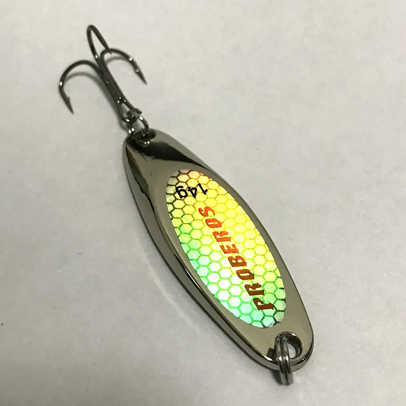 3 60 г ложка рыболовная приманка серебристого и золотого цвета металлическая крючки для спиннинга|Наживки